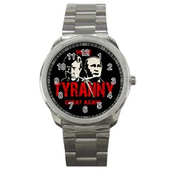 Make Tyranny Great Again Sport Metal Watch