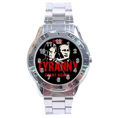 Make Tyranny Great Again Stainless Steel Analogue Watch