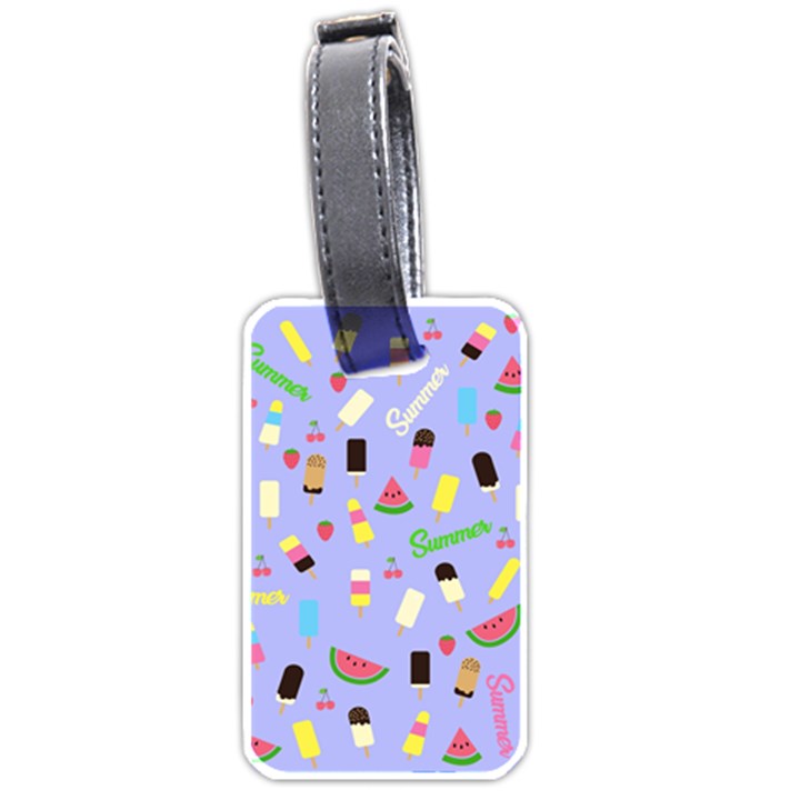 Summer pattern Luggage Tags (One Side) 
