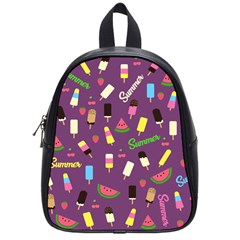 Summer pattern School Bags (Small) 