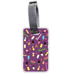 Summer pattern Luggage Tags (One Side) 