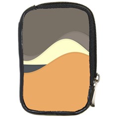 Wave Chevron Waves Material Compact Camera Cases