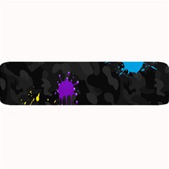 Black Camo Shot Spot Paint Large Bar Mats