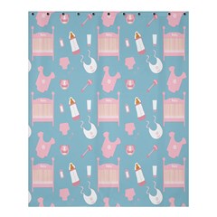 Baby Girl Accessories Pattern Pacifier Shower Curtain 60  X 72  (medium)  by Mariart