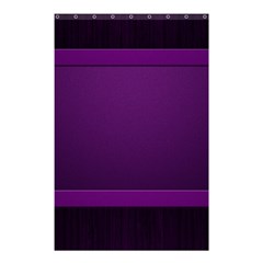 Board Purple Line Shower Curtain 48  X 72  (small) 