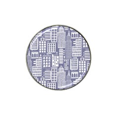 Building Citi Town Cityscape Hat Clip Ball Marker