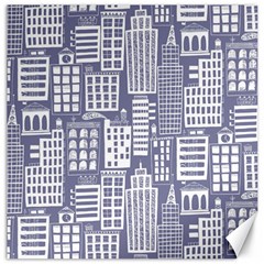 Building Citi Town Cityscape Canvas 16  x 16  