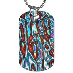 Dizzy Stone Wave Dog Tag (two Sides)