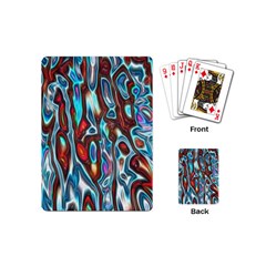 Dizzy Stone Wave Playing Cards (mini)  by Mariart