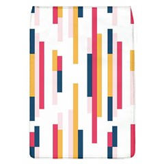 Geometric Line Vertical Rainbow Flap Covers (l)  by Mariart