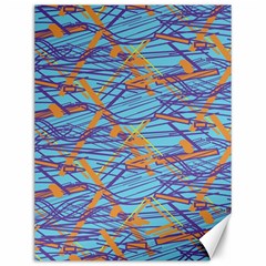 Geometric Line Cable Love Canvas 12  X 16   by Mariart