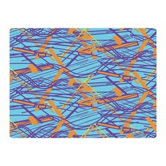 Geometric Line Cable Love Double Sided Flano Blanket (mini)  by Mariart