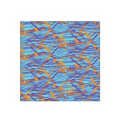 Geometric Line Cable Love Satin Bandana Scarf by Mariart