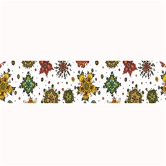 Flower Floral Sunflower Rose Pattern Base Large Bar Mats