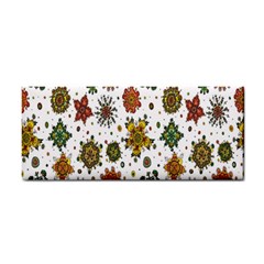 Flower Floral Sunflower Rose Pattern Base Cosmetic Storage Cases by Mariart