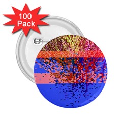 Glitchdrips Shadow Color Fire 2 25  Buttons (100 Pack) 