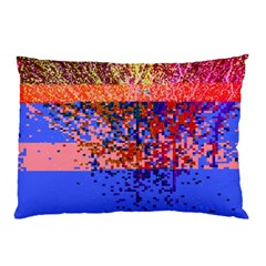 Glitchdrips Shadow Color Fire Pillow Case by Mariart