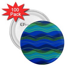 Geometric Line Wave Chevron Waves Novelty 2 25  Buttons (100 Pack) 