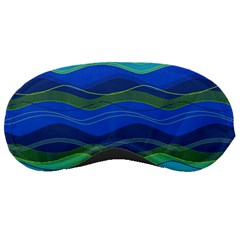 Geometric Line Wave Chevron Waves Novelty Sleeping Masks by Mariart