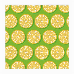 Lime Orange Yellow Green Fruit Medium Glasses Cloth by Mariart