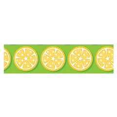 Lime Orange Yellow Green Fruit Satin Scarf (oblong) by Mariart