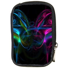 Light Waves Light Red Blue Compact Camera Cases