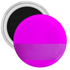 Line Pink 3  Magnets