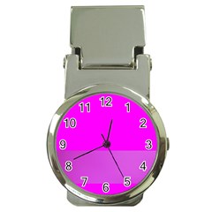 Line Pink Money Clip Watches