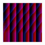 Photography Illustrations Line Wave Chevron Red Blue Vertical Light Medium Glasses Cloth (2-Side) Front