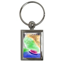 Mirror Light Key Chains (rectangle) 