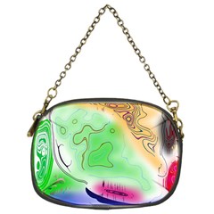 Mirror Light Chain Purses (two Sides) 