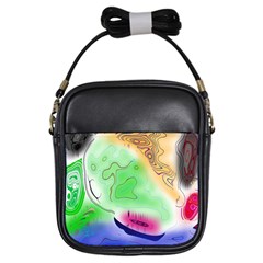 Mirror Light Girls Sling Bags by Mariart