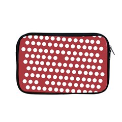 Pink White Polka Dots Apple Macbook Pro 13  Zipper Case by Mariart