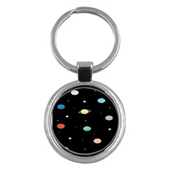 Planets Space Key Chains (round) 