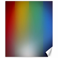 Rainbow Flag Simple Canvas 20  X 24   by Mariart