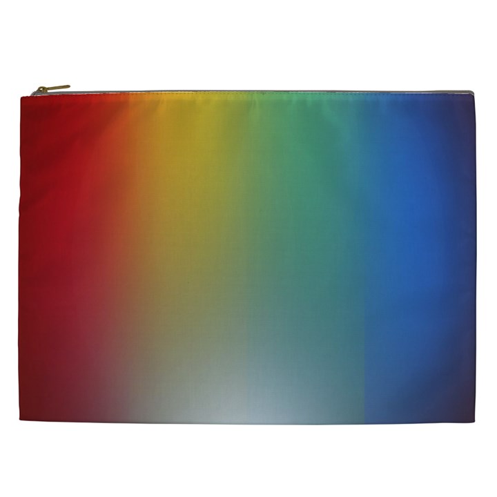 Rainbow Flag Simple Cosmetic Bag (XXL) 