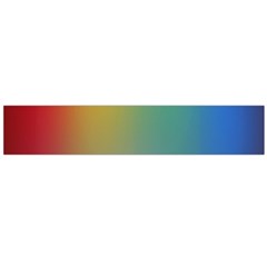 Rainbow Flag Simple Flano Scarf (large)