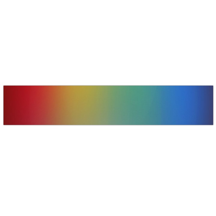 Rainbow Flag Simple Flano Scarf (Large)