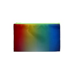 Rainbow Flag Simple Cosmetic Bag (xs) by Mariart