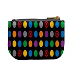 Polka Dots Rainbow Circle Mini Coin Purses Back