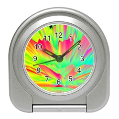 Screen Random Images Shadow Green Yellow Rainbow Light Travel Alarm Clocks