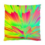 Screen Random Images Shadow Green Yellow Rainbow Light Standard Cushion Case (One Side) Front