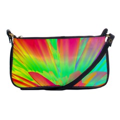 Screen Random Images Shadow Green Yellow Rainbow Light Shoulder Clutch Bags by Mariart