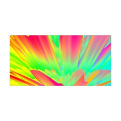 Screen Random Images Shadow Green Yellow Rainbow Light Yoga Headband by Mariart