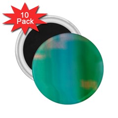 Shadow Faintly Faint Line Green 2 25  Magnets (10 Pack)  by Mariart