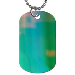 Shadow Faintly Faint Line Green Dog Tag (two Sides) by Mariart