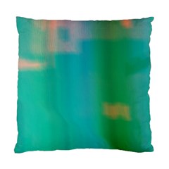Shadow Faintly Faint Line Green Standard Cushion Case (two Sides) by Mariart