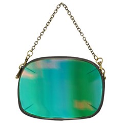 Shadow Faintly Faint Line Green Chain Purses (two Sides) 