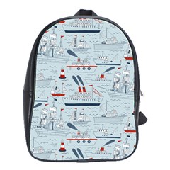 Ships Sails School Bags(large) 