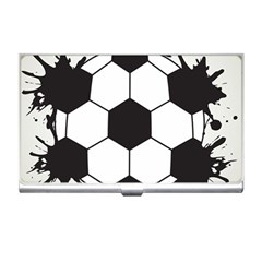 Soccer Camp Splat Ball Sport Business Card Holders by Mariart